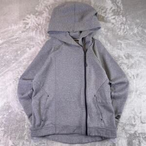 Nike Tech Fleece Cape Full Zip Hoodie Gray Athletic Women’s Medium
